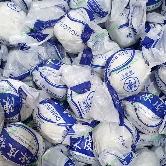 

Manisan Buah Plum Chen Phi Me Biru