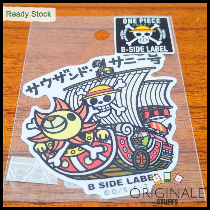 B-Side Label One Piece Sticker Thousand Sunny