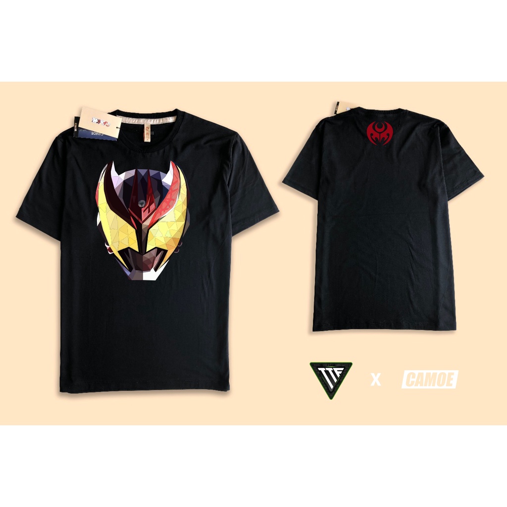 Kaos Tshirt Kamen Rider Kiva Mask Topeng Masked Rider