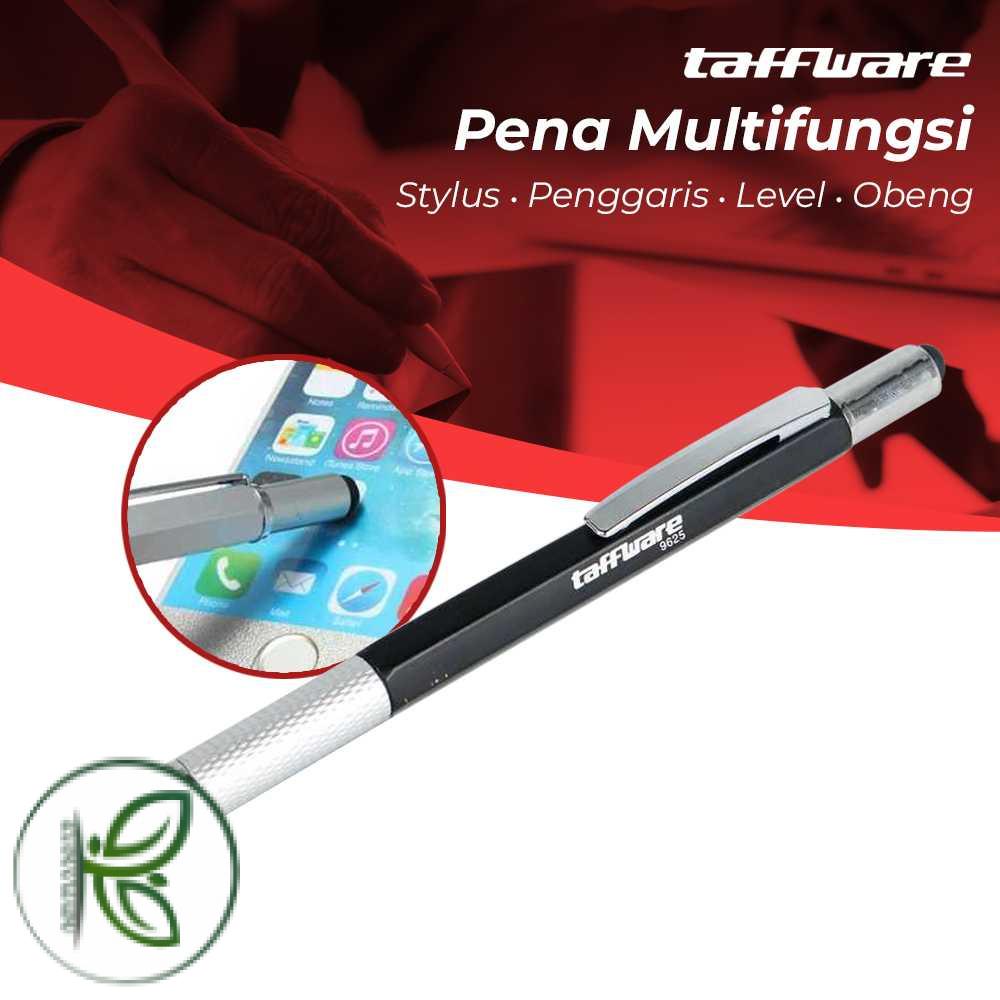 

Taffware Pena Multifungsi Plastik Stylus Penggaris Waterpass Obeng - 9625