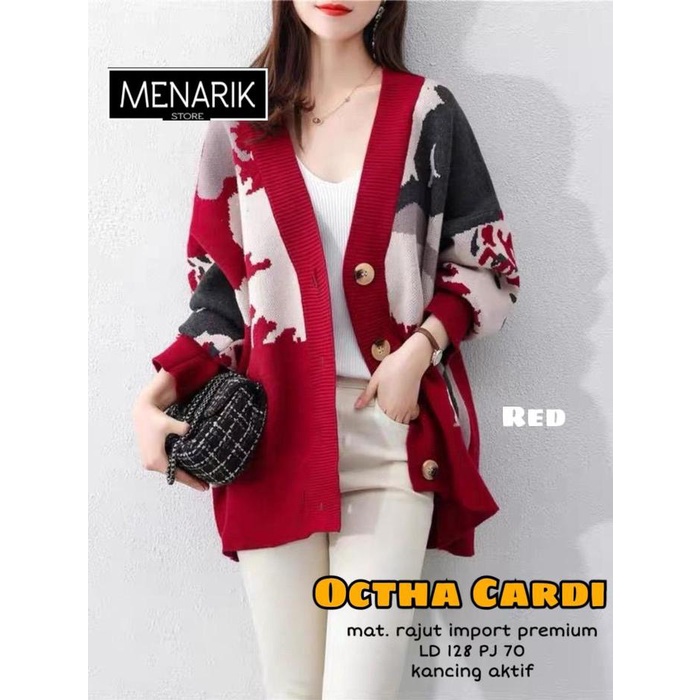 DISKON CARDIGAN WANITA JUMBO SIZE XXXL PAKAIAN WANITA OUTERWER KOREAN STYLE KEKINIAN