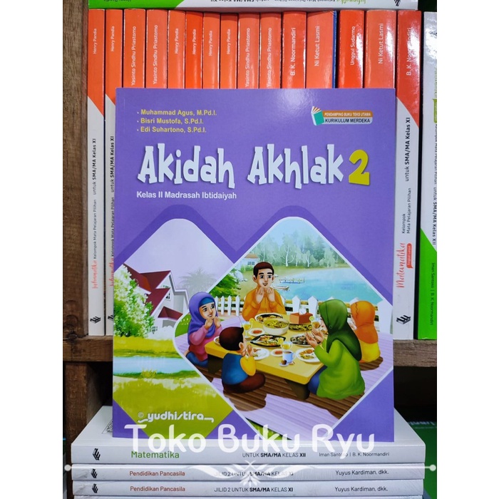

SALE !!! BUKU AKIDAH AKHLAK KELAS 2 MI KURIKULUM MERDEKA YUDHISTIRA READYY