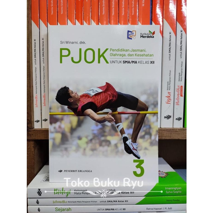 

SALE !!! BUKU PJOK KELAS 3/12 SMA KURIKULUM MERDEKA ERLANGGA READYY