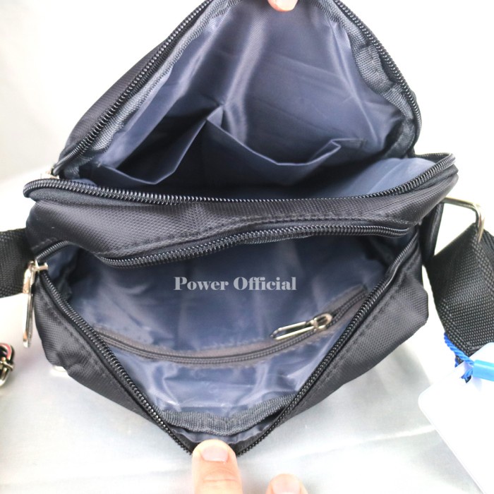 [yans] - Polo Power 012M Tas Slempang Pria Sling bag Import Tas Polo Original