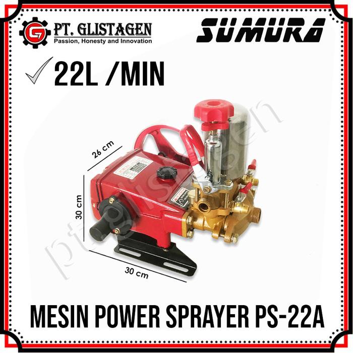 terbaru  sumura ps-22a mesin power sprayer ps 22/ps20 sancin sanchin steam motor mobil bensin