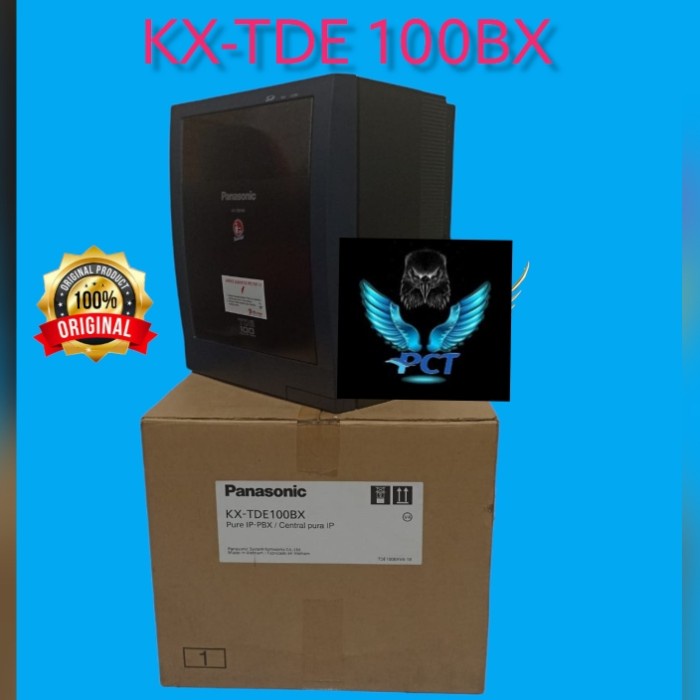 TDE 100 bx - Unit +CPU Only PABX Panasonic kx Tde 100 lengkap dus mulus