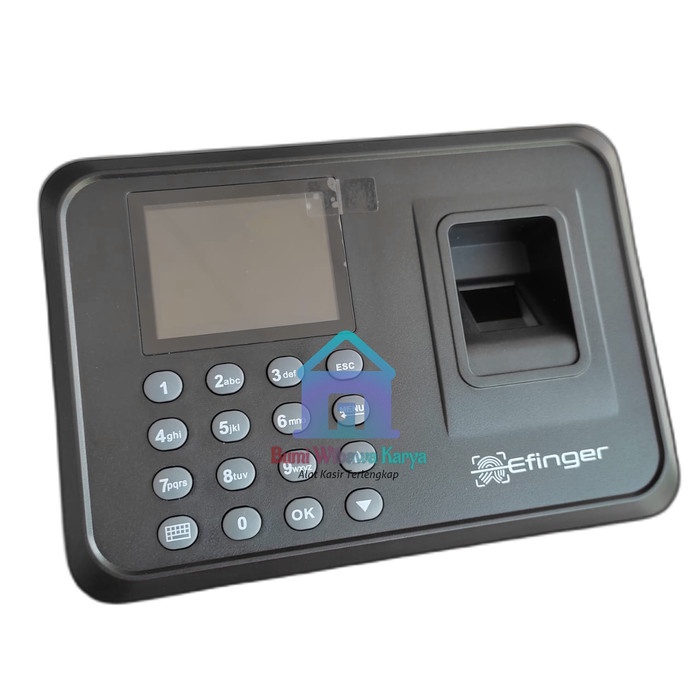 BARANG TERLARIS EFINGER MESIN ABSEN KARYAWAN A6 / FINGER PRINT / FINGERPRINT PACKING AMAN
