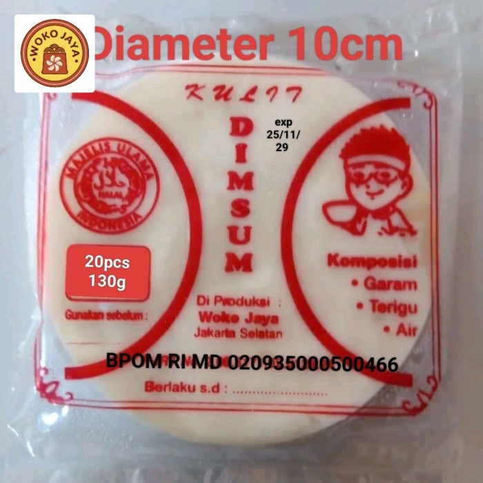 

Ready Stok" Kulit Gyoza Pangsit,Dinsum,Siomay Murah Dan Halal