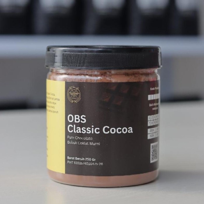

Ready Stok" Baru!! Coklat Bubuk Minuman 250Gr Classic Cocoa Obs Cocoa Powder