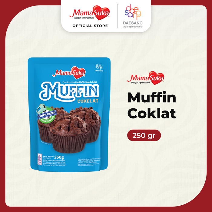 

Ready Stok" Mamasuka - Muffin Coklat 250 Gr