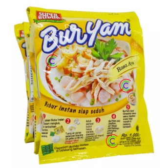 Ready Stok" Super Bubur Instan Buryam [22Gram /120Pcs/1 Karton ]