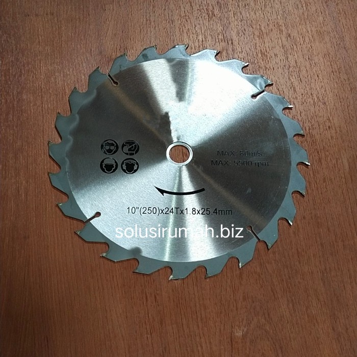 $$$$] MATA GERGAJI 10" X 24T CIRCULAR SAW 10 INCH PEMOTONG KAYU WOOD