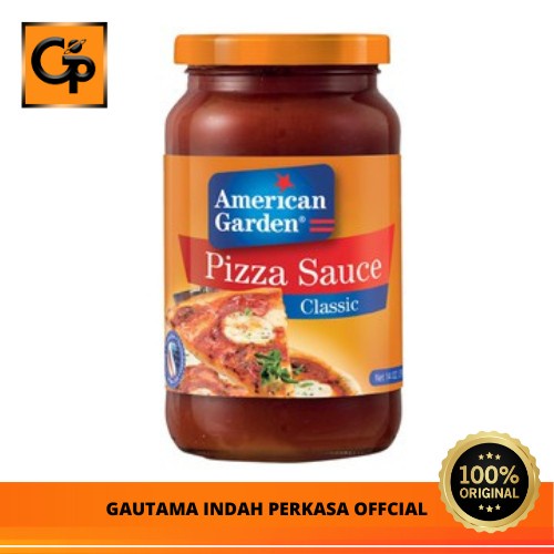 

Saus Pizza American Garden Pizza Sauce Classic 397G