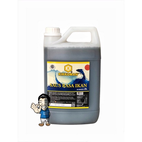 

Kikkoman Fish Sauce- Saus Rasa Ikan- Kecap Ikan Halal 2 L