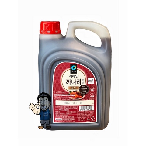 

Daesang Chung Jung One Canary Fish Sauce- Kecap Ikan 3Kg
