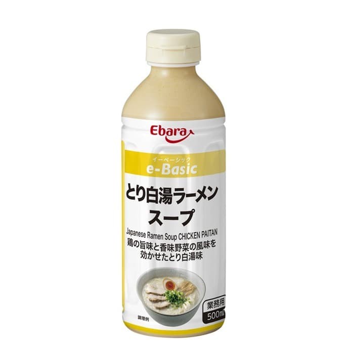 

Ebara E-Basic Tori Chicken Paitan Ramen Soup 500 Ml