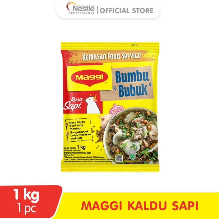 

Nestl - Maggi Kaldu Sapi Bubuk 1000Gr