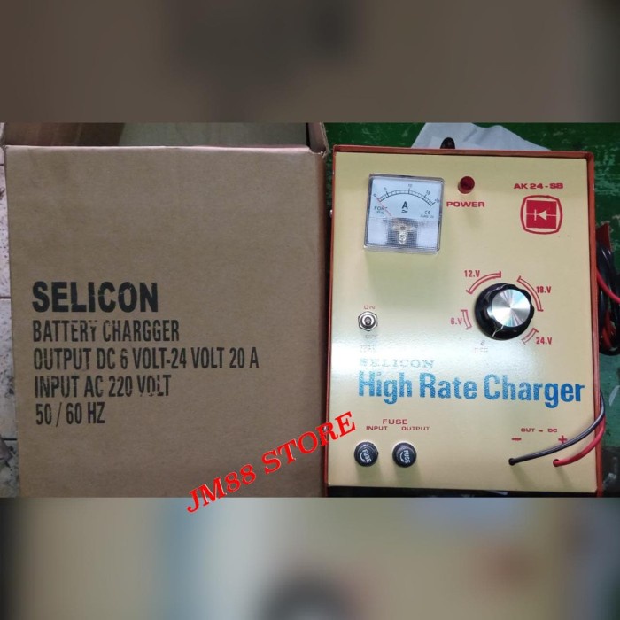CHARGER AKI / CHARGER AKI SELICON / 20A