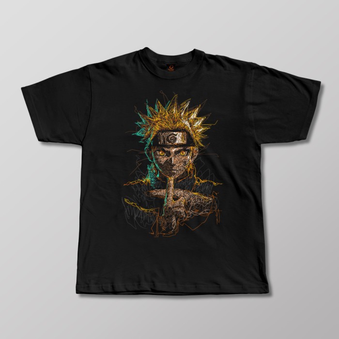 Kaos Pria Big Size Big Oret / Naruto
