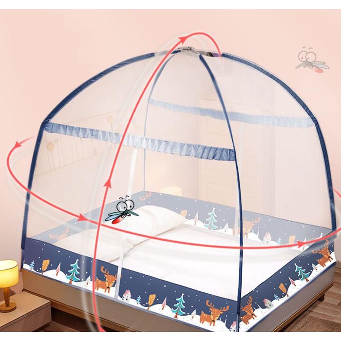 Kelambu Tenda / Kelambu Lipat Kelambu Anti Nyamuk, Kelambu Bayi, Anak & Dewasa