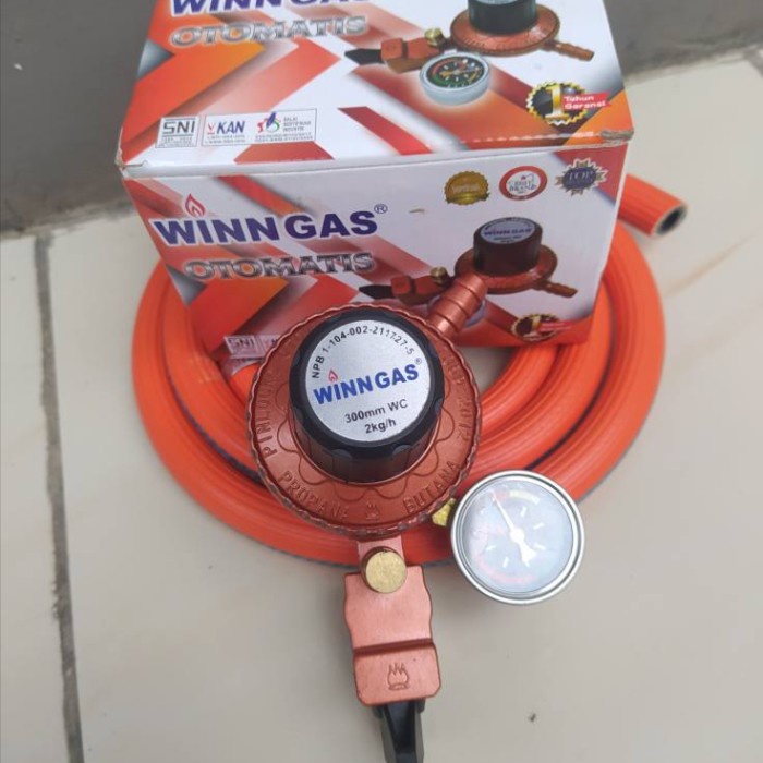 Regulator Kopana Pertana Pinlock P 888 Selang Gas Lpg 700 Psi Dn