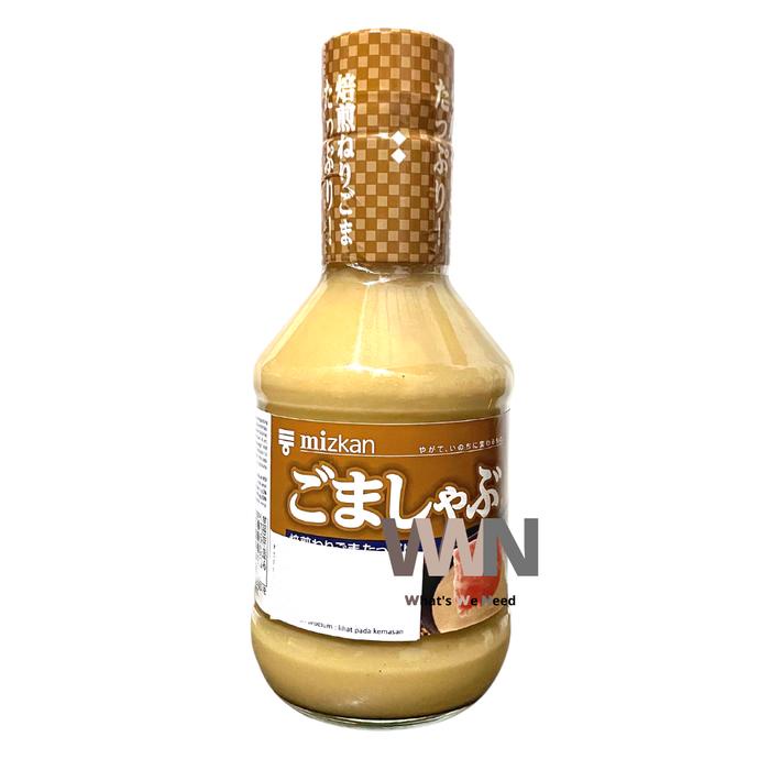 

Mizkan Goma Saus Shabu 250ml - Sesame Dipping Sauce / Saus Bumbu Wijen