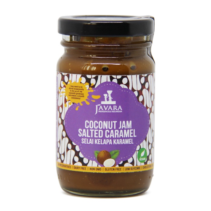 

Javara - Coconut Jam Salted Caramel - Selai Kelapa Karamel 135g
