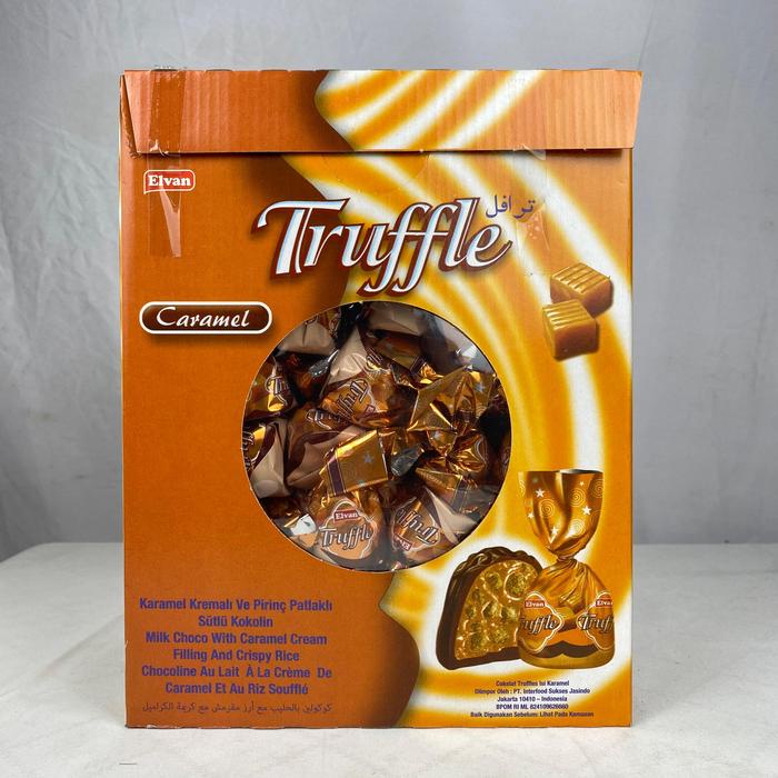 

Coklat Elvan Truffle Rasa Karamel 500 gram Oleh2 Haji dan Umroh - Chocolate - Food