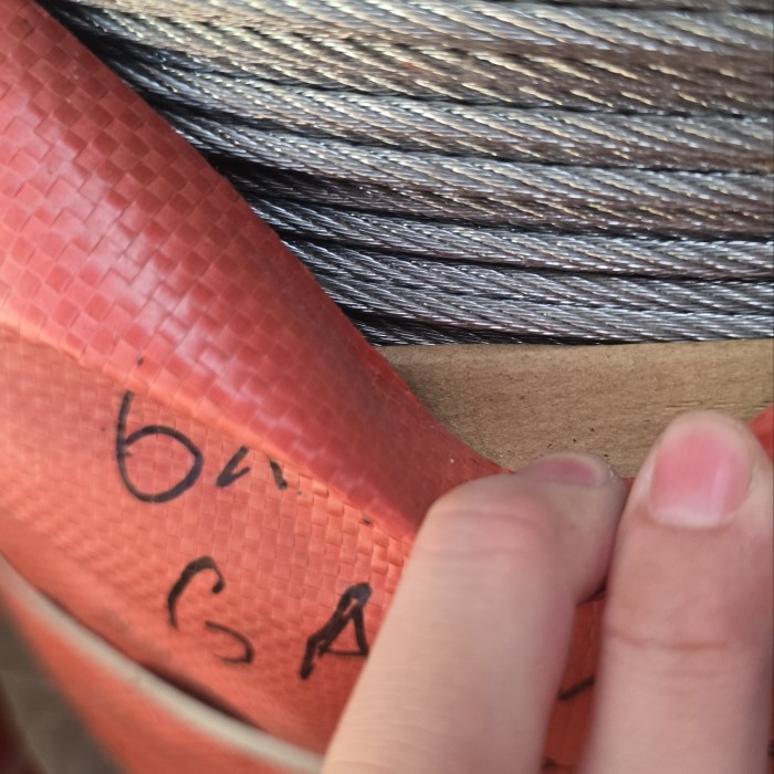 

Termantab] Kawat Seling HC Galvanish Wire Rope 6x7 3mm 4mm meteran ecer