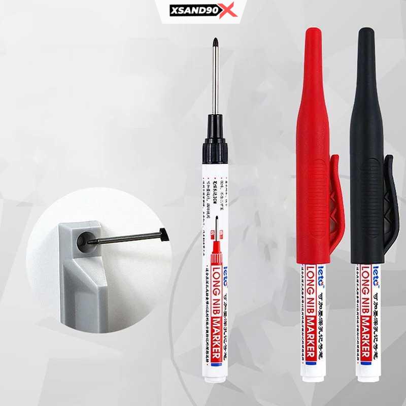 

NEW YEAR Spidol Long Nib Marker Quick Dry Waterproof Oil Based - PM-318