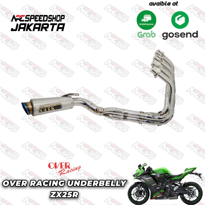 Bagus Knalpot Over Racing Kawasaki Zx25R Zx 25R Fullsystem