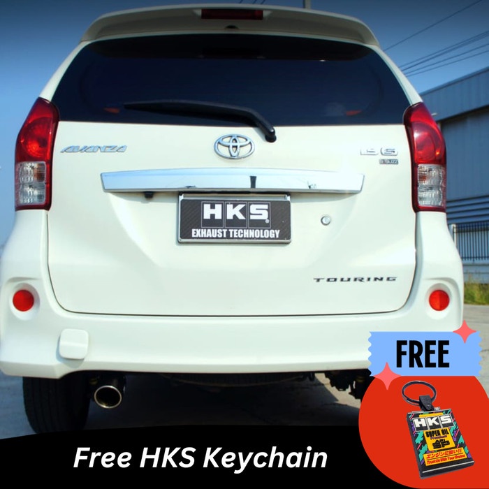 Terhemat Hks Legamax Exhaust Carbon Tip - Toyota Avanza Xenia ( Knalpot )
