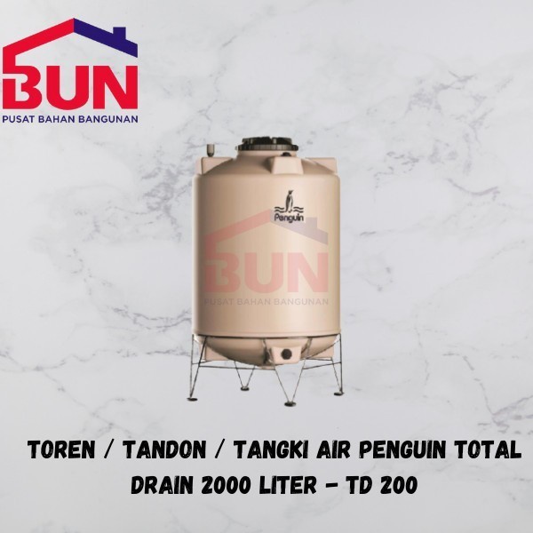 TOREN AIR PENGUIN TD 200 (2000 LITER) + KAKI