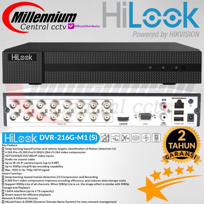 Dvr Hilook 16 - Dvr OEM Hikvision