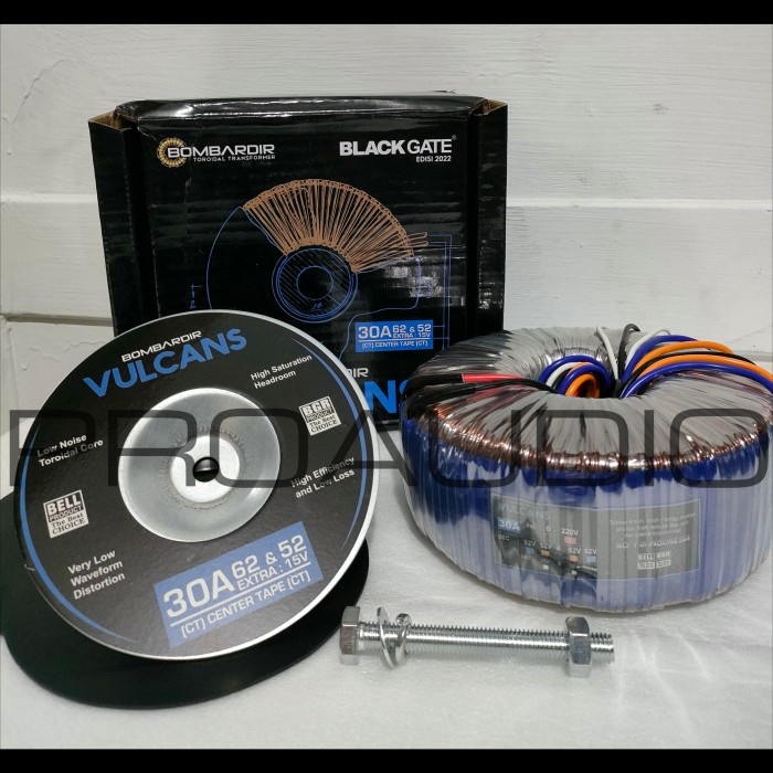 TRAFO DONAT TOROID VULCANS BOMBARDIR 30A 62V