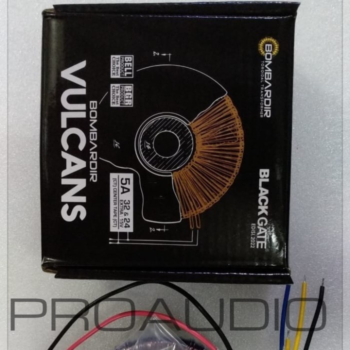 NEW Trafo Toroidal 5A CT 24V & 32V Vulcans Donat Original 100%