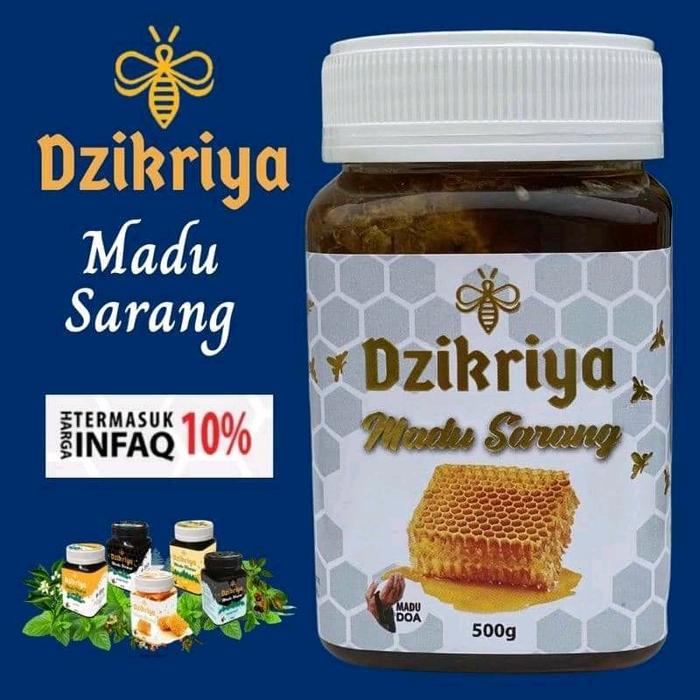 

Ready Stock Dzikriya Madu Sarang Botol 500 Gr Cod