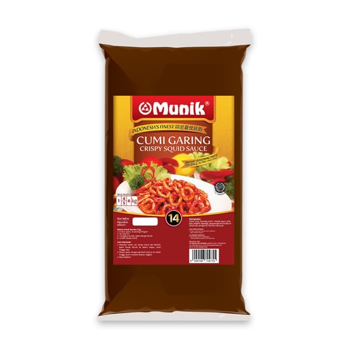 

TERPERCAYA Bumbu Munik Cumi Garing - 1000gr