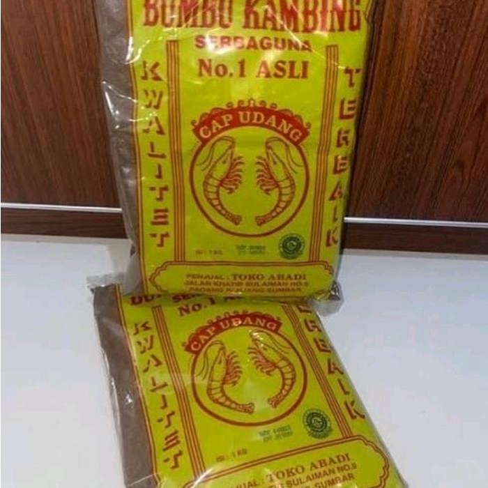 

LIMITED EDITION Bumbu Rendang Kambing Cap Udang Alami