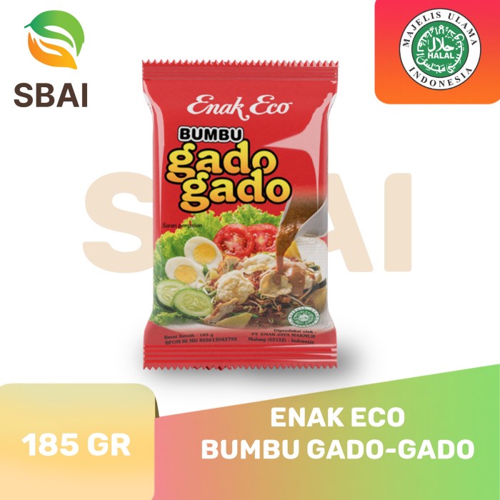 

LIMITED EDITION enak eco bumbu gado gado 185 gr murah