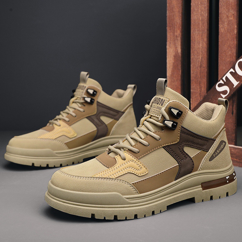 HOT SALE Keeping Sepatu Pria Outdoor Sepatu Sneakers Jungle Vintage Boots Sepatu Cowok Hiking Jalan