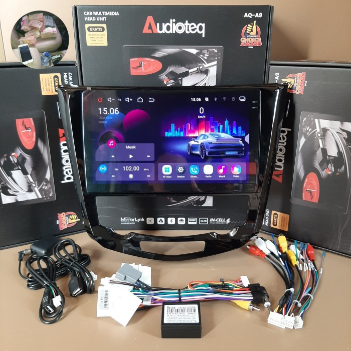 Head Unit Tv Mobil ANDROID OEM NISSAN X-TRAIL