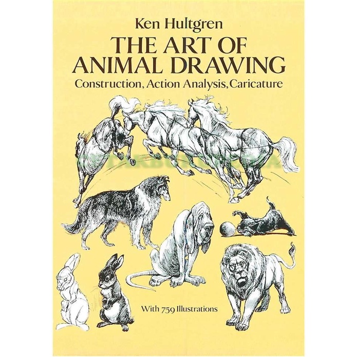 Book The Art Animal Drawing Softcover