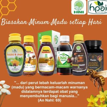 

MULTIFLORA HNI MURNI TANPA CAMPURAN HONEY SYRUP SIRUP BOTOL HERBAL MADU BUAT LAMBUNG JELLY TERLARIS