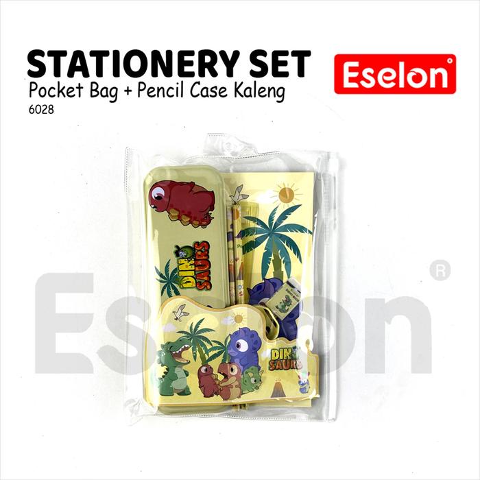 

JTTOP" 8IN1 STATIONERY SET MIKA 6028 /PAKET ALAT TULIS ZIPLOCK KARAKTER