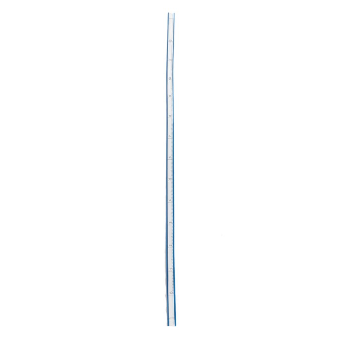 

JTTOP" FLEXIBLE CURVE RULER CT-30 - PENGGARIS JAHIT POLA LENGKUNG FLEXIBLE