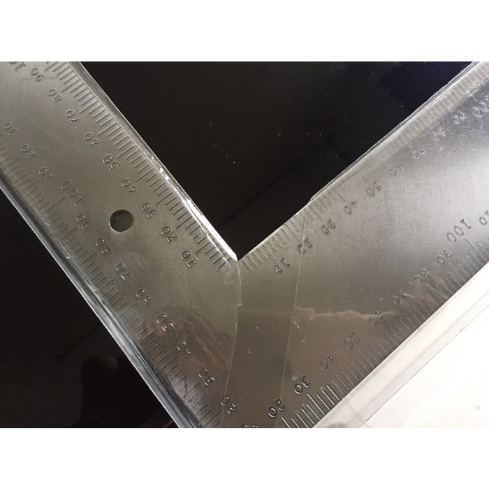 

JTTOP" PENGGARIS SIKU STAINLESS STEEL UKURAN 60 X 40 CM