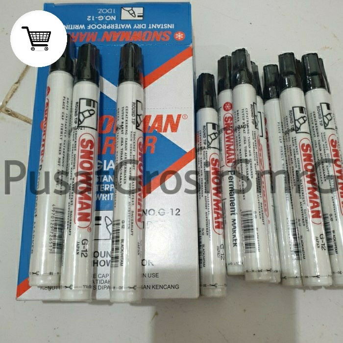

JTTOP" SPIDOL SNOWMANT PERMANENT G-12 (1 LUSIN/12PCS)