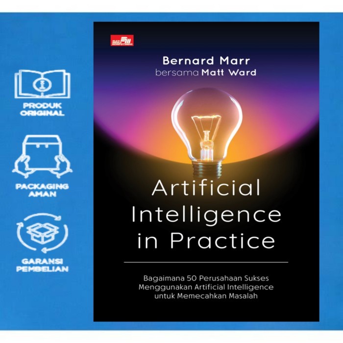 

SALE !!! BUKU ARTIFICIAL INTELLIGENCE IN PRACTICE BY BERNARD MARR / ORIGINAL READYY