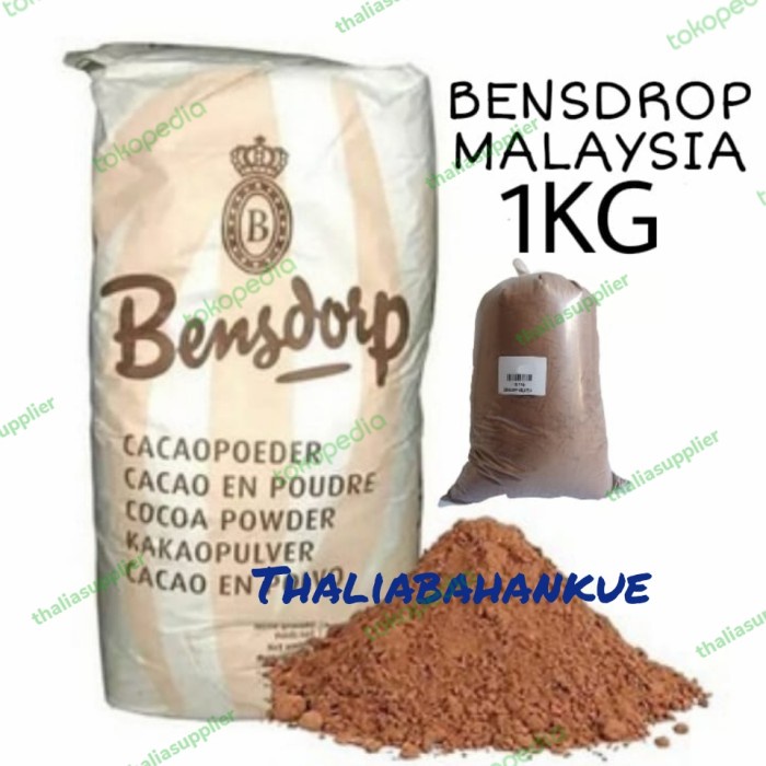 

Bensdorp Malaysia 22/24 - 1Kg Ecer, Dark Coklat Bubuk Import Terbaik